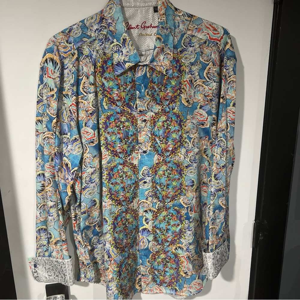 Robert Graham Grand Master 2XL Limited Edition RARE EUC $398 MSRP